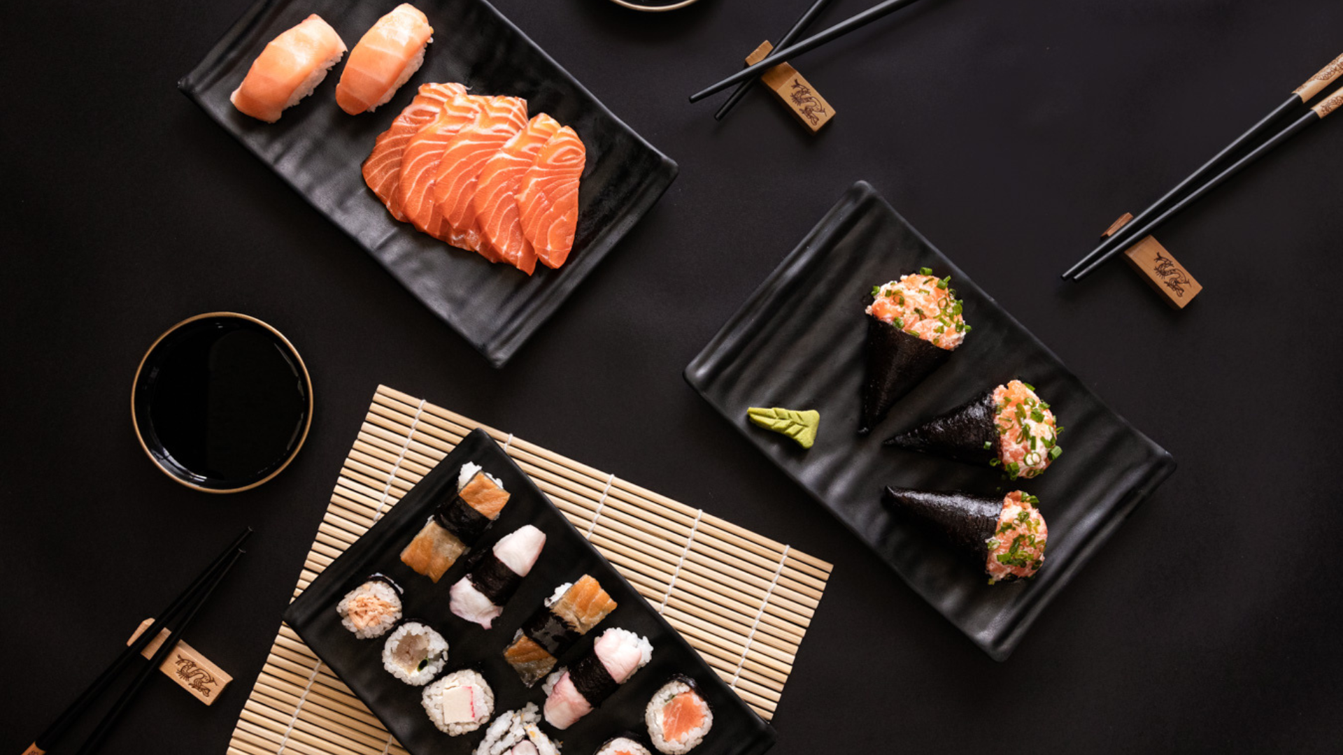 Festa temática com decoração e buffet japonês